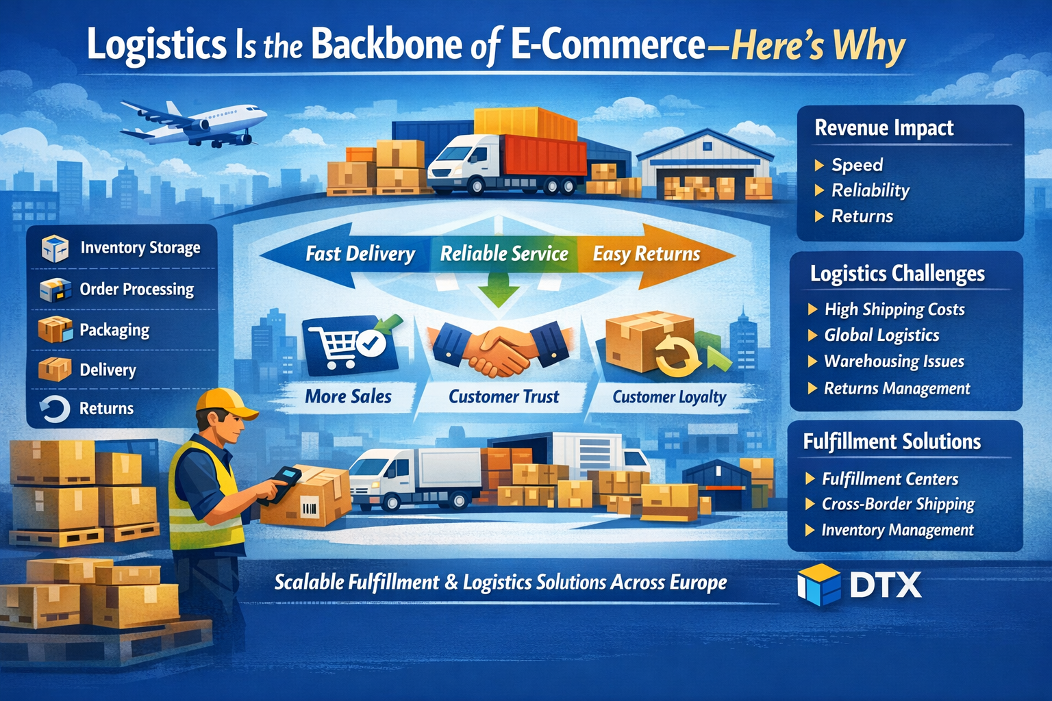 Logistics Is the Backbone of E-Commerce — Here’s Why